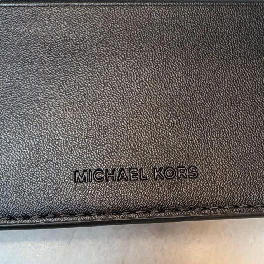Michael Kors Signature MK Logo Saffiano Leather Wallet - NWOT